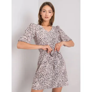 Dámské šaty Šaty LK SK 508079.47P tmavě růžová 42