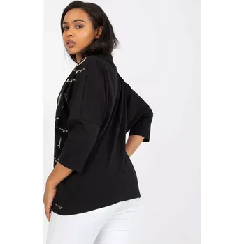 Dámská košile Halenka RV BZ 7570.77 černá jedna velikost