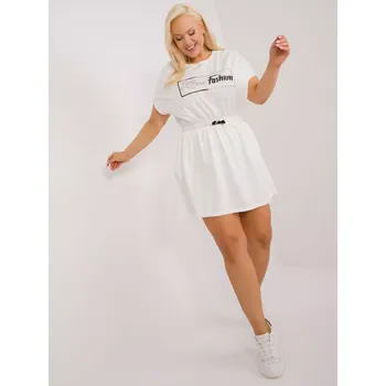 Dámské šaty RV Dress SK 6589.25 ecru jedna velikost