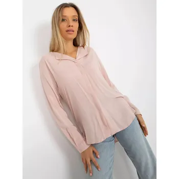 Dámská košile Halenka D73761M10997C světle růžová S