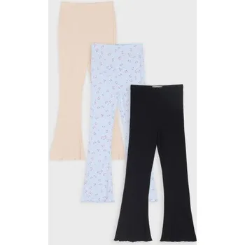 Sinsay - Rozšířené legíny 3 pack - vícebarevná - 639IQ-MLC - 639IQ-MLC-116