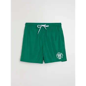 Pánské plavky Sinsay - Koupací kraťasy - zelená - 839HH-77X - 839HH-77X-XXL