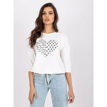 Dámská košile Halenka RV BZ 0229.13P ecru L/XL