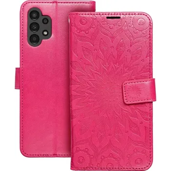 Pouzdro na mobilní telefon Forcell Pouzdro flipové MEZZO Book SAMSUNG A13 4G mandala magenta 5903396209963