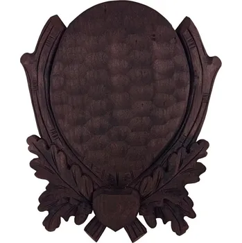 Obraz Dřevo Novák Podložka pod trofej, řezbovaná, daněk, sika č.213 Barva: Černá