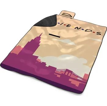 deka Sablio Plážová deka Seriál Přátelé FRIENDS Socha Svobody: 200x140 cm