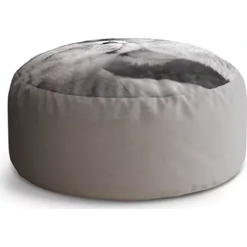 Taburet Sablio Kulatý taburet Circle Lvice: 38x48 cm - Sablio