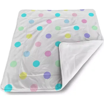Dětská deka Sablio Dětská deka pro miminko Puntík vedle puntíku - 80x100 cm