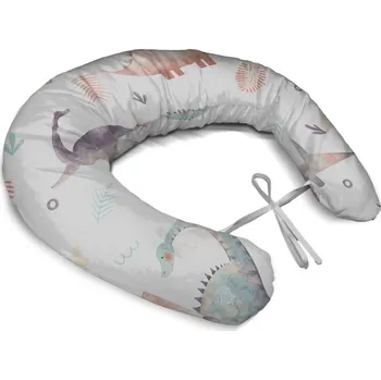 Kojící polštář Sablio Těhotenský polštář Malovaní dinosauři