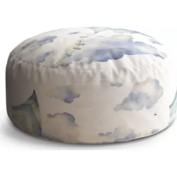 Taburet Sablio Taburet Circle Bezstarostný den: 38x48 cm