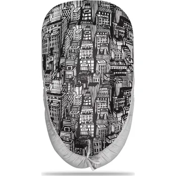 Hnízdečko pro miminko Sablio Hnízdečko pro miminko Kreslené mrakodrapy