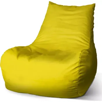 Sedací pytel Sedací vak Bean Žlutá 2 - Sablio - 60 x 70 x 70 cm