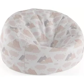 Sedací pytel Sablio Sedací vak Cocoon Dětské pyramidy - 115 x 75 cm x 45 cm - Sablio