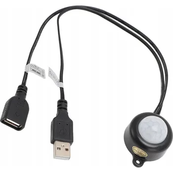 Pohybové čidlo MINI PIR ČIDLO POHYBU LED USB PRO OSVĚTLENÍ