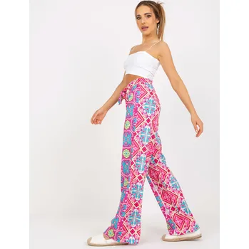 Dámské kalhoty DHJ SP 13587 kalhoty.66P růžová jedna velikost