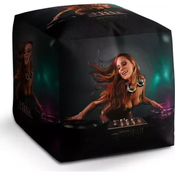 Taburet Sablio Taburet Kostka DJka: 40x40x40 cm - Sablio