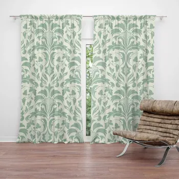 Závěs Sablio Závěsy Královská zeleň: 2ks 140x250cm