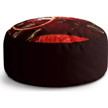 Taburet Sablio Kulatý taburet Circle Interiér automobilu: 38x48 cm - Sablio