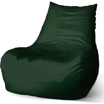 Sedací pytel Sedací vak Bean Lesní zelená - Sablio - 60 x 70 x 70 cm