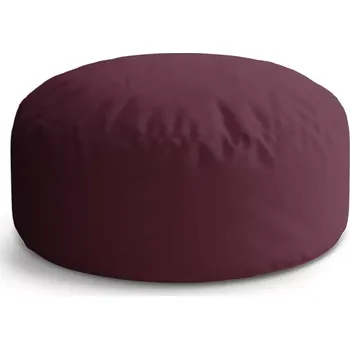 Taburet Sablio Kulatý taburet Circle Červeno fialová: 38x48 cm - Sablio