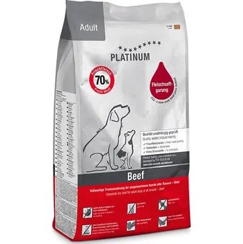 Krmivo pro psa Platinum Natural Adult Beef 15 kg + Doprava zdarma