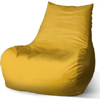 Sedací pytel Sedací vak Bean Žlutooranžová - Sablio - 60 x 70 x 70 cm