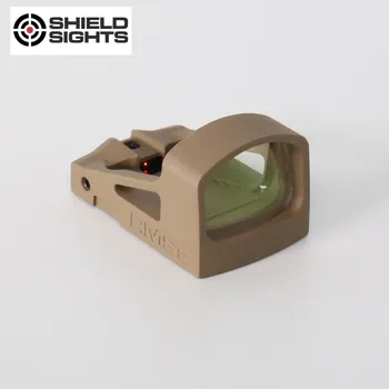 Kolimátor Shield Sights GBR Kolimátor Shield Reflex Mini Sight 2 (RMS2) GLASS edition 4MOA Dot (3.25MOA) FDE