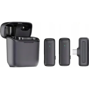 Mikrofon Kondenzátorový mikrofon Supero Bezdrátový klopový mikrofon