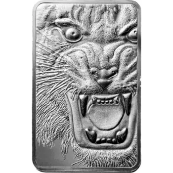 Royal Bengal Tiger Stříbrný slitek 10 oz