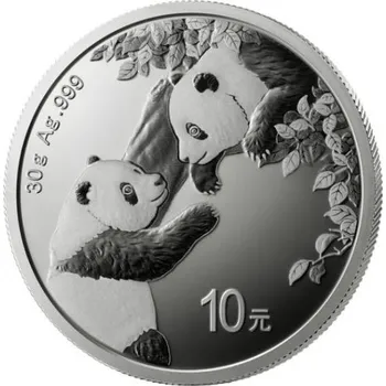 Stříbrná mince Panda 30 g r.2023