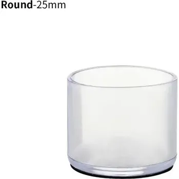 Podložka pod nábytek Silikonové podložky na nábytek proti poškrábání | Ochrana nábytku, ochrana podlahy 4 ks - 25mm kulatý