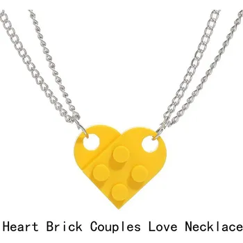 Přívěsek 2 ks Párové klíčenky srdce pro pár | přívěsek - 1