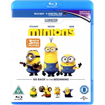 Blu-ray film Minionki Blu-ray disk