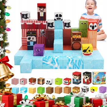 ostatní stavebnice MAGNETYCZNE KLOCKI KONSTRUKCYJNE SADA MAGNETICKÝCH KOSTEK PRO DĚTI 100 KS