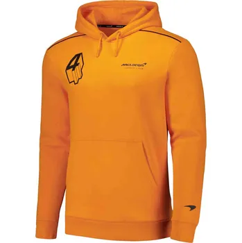 Dámská mikina Dětská mikina McLaren Jr FW LN Driver Hoodie Orange 158