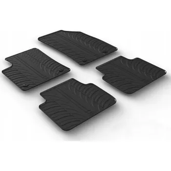 autokoberec Gumové autokoberce Gledring 4 ks