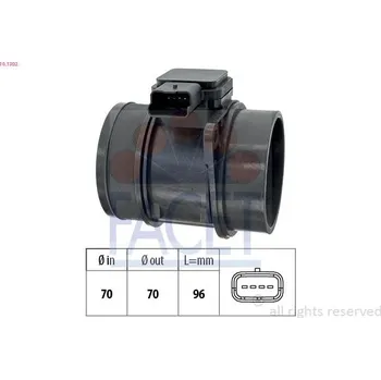 Váha vzduchu Snímač množství protékajícího vzduchu FACET 10.1302