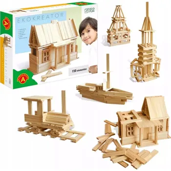 ostatní stavebnice Eco Fun – Ekokreator 150 dílů