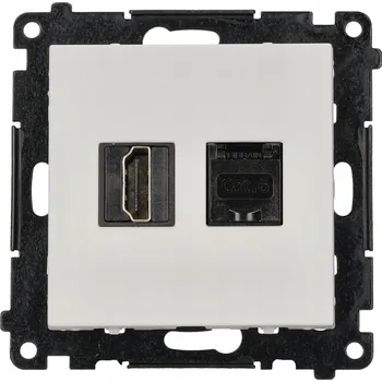 Elektrická zásuvka Elektrická Zásuvka Kontakt-simon bílá