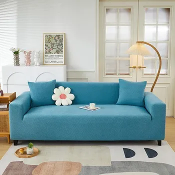 Napínací potah Elastický potah sedačky jacquard | bytový textil - Barva 12 , 1pc Single set