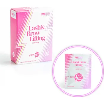 Pink Flash Switzerland Lash & Brow Lifting Flash Fix (2.krok) – sáčky 10 × 1,5 ml