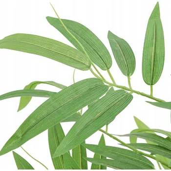 umělá květina Umělý bambus 180 cm - dekorativní strom s plastovým květináčem