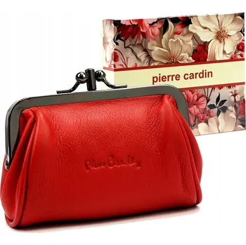 Peněženka Pierre Cardin dámská kožená peněženka červená - pravá kůže