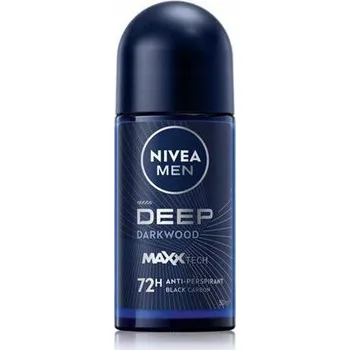 NIVEA Men Deep Darkwood Antiperspirant Roll-on pro muže 50 ml