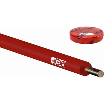 elektrický kabel Instalační vodič H05V-U (DY) 1x0,75 červený (100 m)