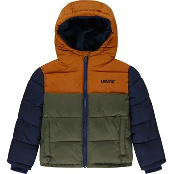 Chlapecká bunda Levi's Kids Dunkelblau/ Khaki/ Hellbraun 392537 152