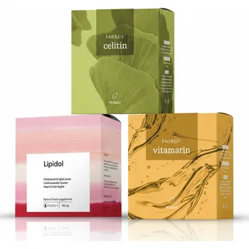 Přírodní produkt Energy Sada pro metabolismus tuků 270 kapslí