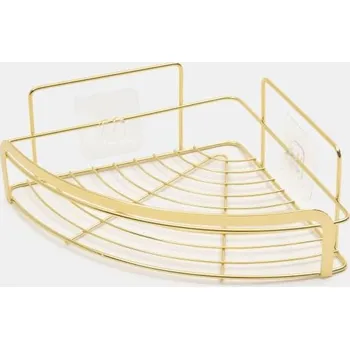 Koupelnový nábytek Sinsay - Kovová koupelnová police - zlatá - 255HW-GLD - 255HW-GLD-ONE