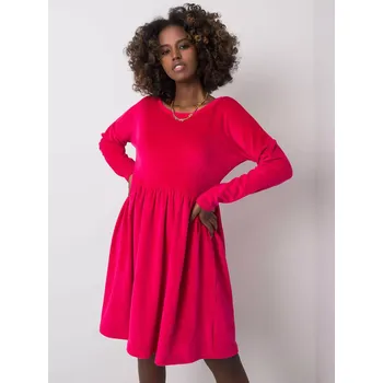 Dámské šaty Šaty RV SK 6111.04X fuchsiová S/M