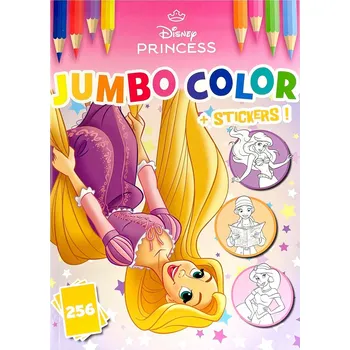 omalovánky Omalovánky PRINCESS - DISNEY A4 + SAMOLEPKY